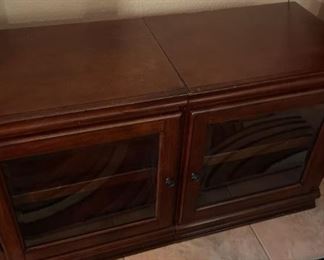 Adjustable Entertainment Cabinet