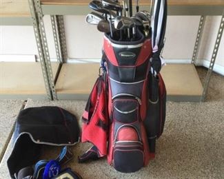 Golf Clubs, Bennington Golf Bag, And More