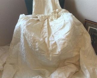 Vintage Wedding Dress Union Made Label