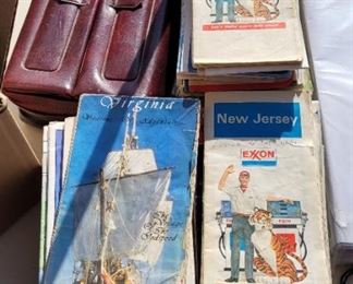 Vintage Road Maps