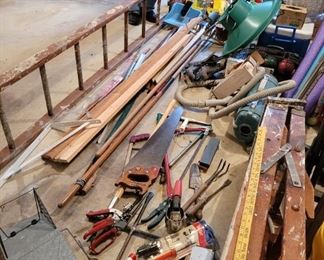 Garage - Ladders, Tools, etc