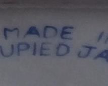 PAIR OF OCCUPIED JAPAN FIGURAL LAMPS, 14