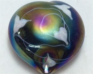 ART GLASS PAPERWEIGHT
