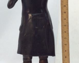 MOZART BRONZE STATUE BY PAUL DUBOIS 24''H,