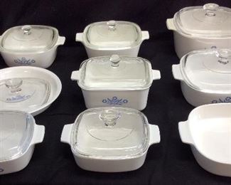 GROUP OF VINTAGE CORNING WARE