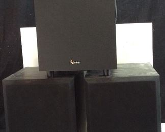 KLH, INFINITY AND SONY HOUSE SPEAKERS