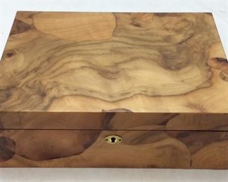 WOODEN JEWELRY BOX, MADE IN ITALY
