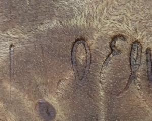 VTG. SIGNED MICHAEL ELKAN LIVE EDGE