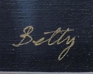 ANTIQUE ARTIST SIGNED FRUIT PAINTING