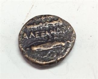 ANCIENT GREEK HEAD OF HERCULES/BOW