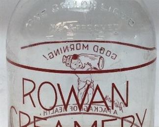 ROWAN CREAMERY VINTAGE BOTTLE