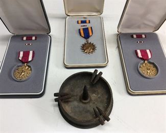 U.S. MILITARY SERVICE MEDALS, MERITORIOUS & AIR MEDALS