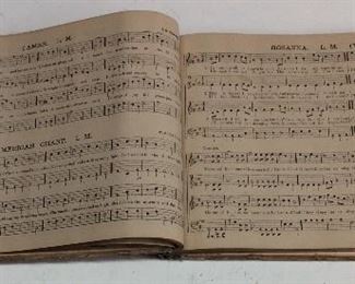 1886 THE TEMPLE STAR MUSIC BOOK