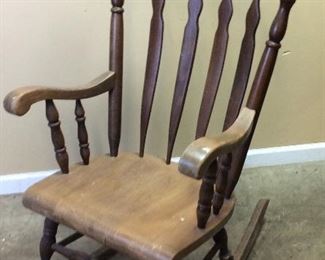 VTG. YUGOSLAVIAN MADE ROCKING CHAIR