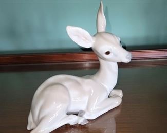 Lladro (retired) Deer  figurine (no box)