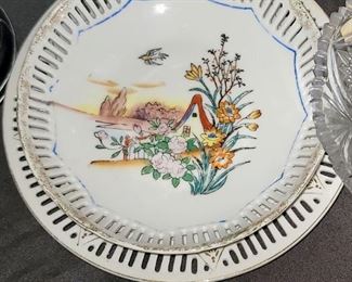 Vintage Hand-painted plates