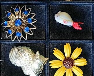 Costume brooches