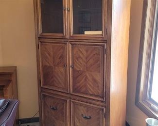 Tall media cabinet