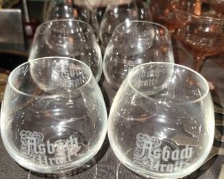 Asbach Uralt brandy snifters