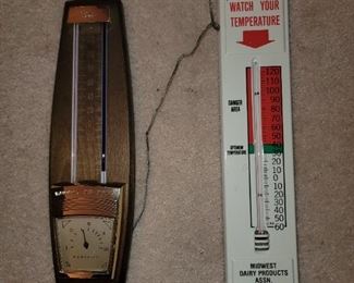 Vintage thermometers