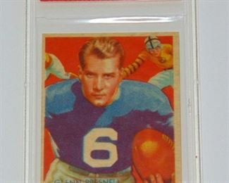 1935 CHICLE FOOTBALL STARS CARD No. 5 - GLEN PRESNELL - DETROIT LIONS - NFL FOOTBALL SPORTS TRADING CARD