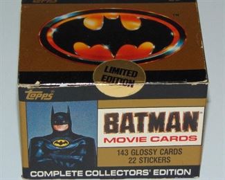 1989 TOPPS BATMAN MOVIE CARDS 1 - SEALED