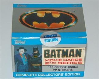 1989 TOPPS BATMAN MOVIE CARDS 2 - SEALED