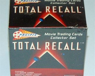 PACIFIC TOTAL RECALL MOVIE TRADING CARDS - SEALED