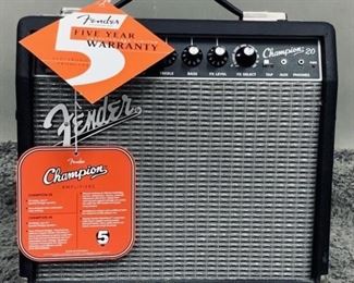 NEW Fender Champion 20 Combo Amplifier