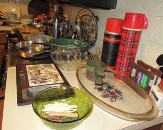 Witty kitchen pans etc