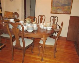 Witty dining room view