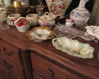 Witty more china on buffet