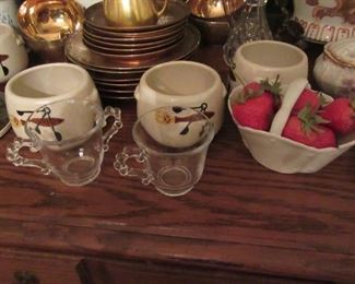 Witty mid century china pieces