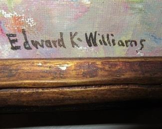 Witty painting of stream signature