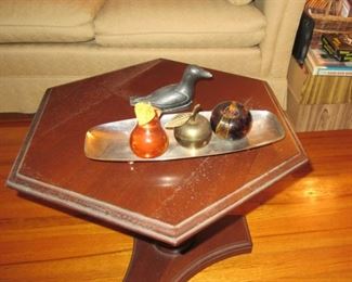 Witty table with fruit