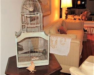 Witty bird cage