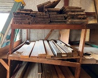 Various sizes of wood for projects!
