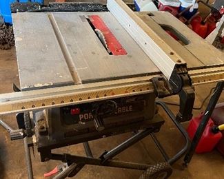 Several table saws