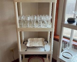 Pepsi Cola glasses & Cake Plate