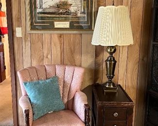 Side table hand made by Howard Moore