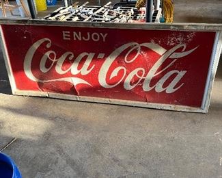 Vintage Coca-Cols sign