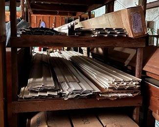 Various colors vinyl siding