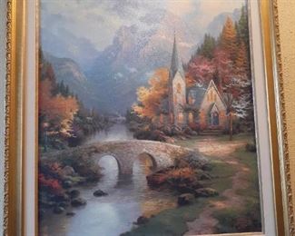 Thomas Kincade - The Mountain Chapel