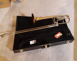 Benge Trigger Trombone 165F with case 