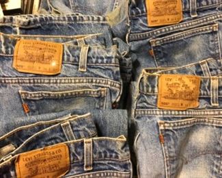 *UPDATE*All Levi's will be sold online... follow our "Peace Love & Woodstock" sale Vintage Levi's 
34/32