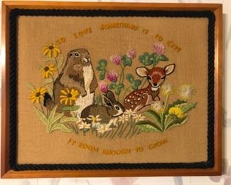 So very sweet and Hand Embroidered 