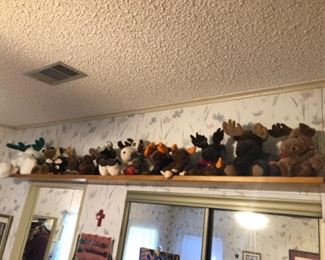 Some of the extensive Moose Collection