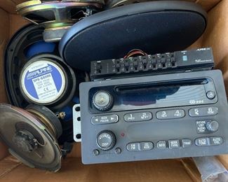 Vintage Alpine speakers and parts 