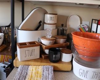 Rae Dunn Ceramic Storage Bowl  Containers