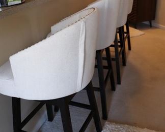 Swivel Bar Height Barstools 